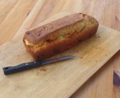 Cake chèvre chorizo