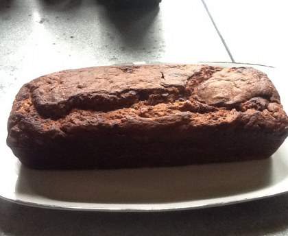 Cake chocolat banane
