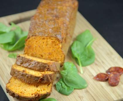 Cake chorizo rapide et délicieux