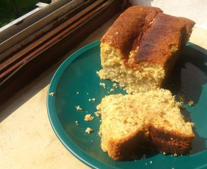 Cake citron-amandes sans gluten 