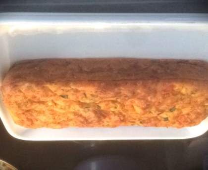 Cake Courgettes/Tomates/Chèvre