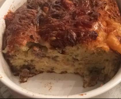 Cake de viande et endives fondantes