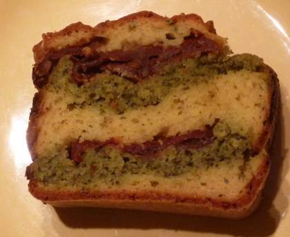 Cake d'été au pesto