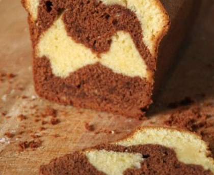 Cake marbré pour épater les copain !