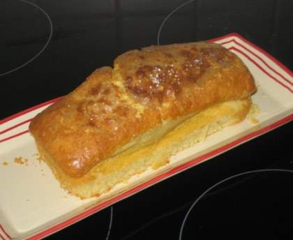Cake minute à la fleur d'oranger