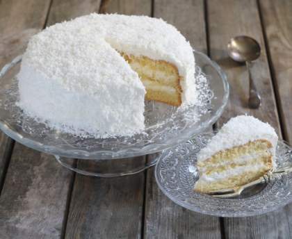 Cake moelleux à la noix de coco