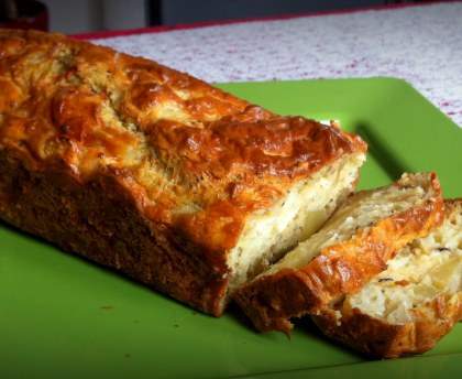 Cake pommes-camembert