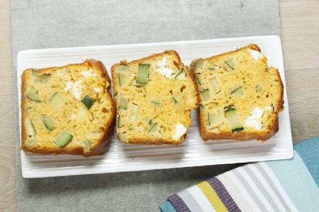 Cake salé courgettes et feta