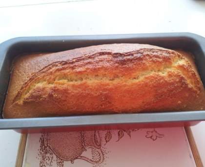 Cake (sucré) au vin blanc