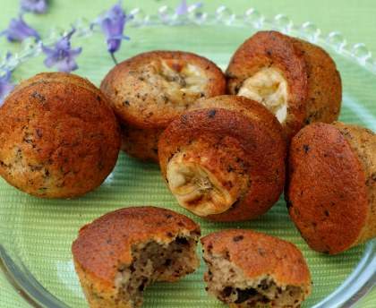 cake tendre chocolat - banane