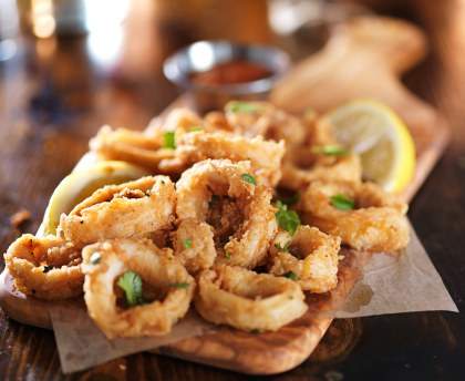 Calamars à la plancha