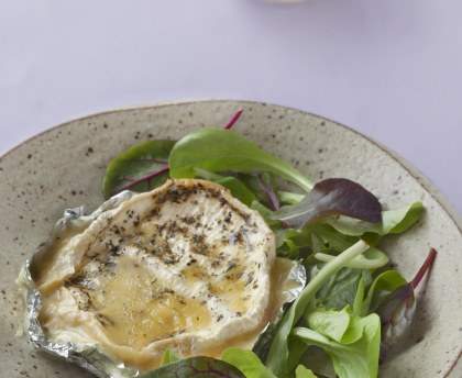 Camembert à la braise