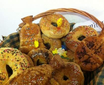 Campanares (gâteaux de Pâques faits en Tunisie)