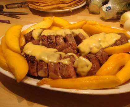 canard à la mangue