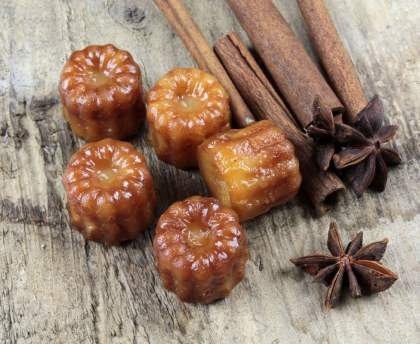 Cannelés à la semoule