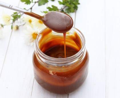 Caramel liquide (se conserve sans durcir)