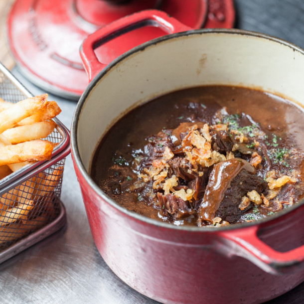 Carbonnade de boeuf au sirop de Liège