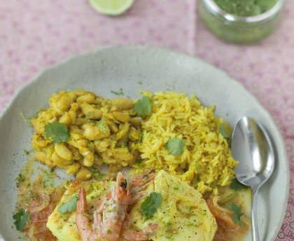 Cari de poisson à la Réunionnaise