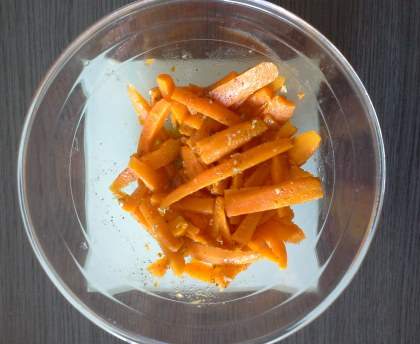Carottes à l'orientale
