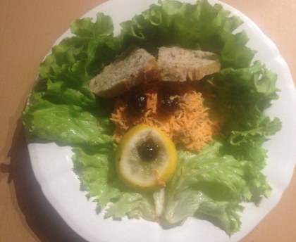 Carottes râpées aux sardines