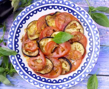Carpaccio d'aubergines