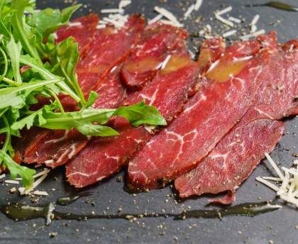 Carpaccio de boeuf