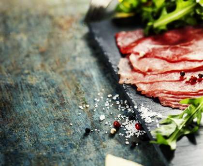 Carpaccio de canard