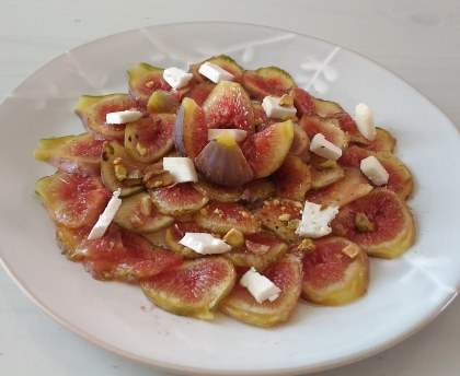 Carpaccio de figues