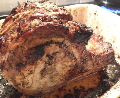 Carré de porc au four