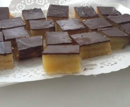 Carrés au citron faciles