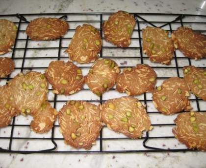 Carrés d'amandes