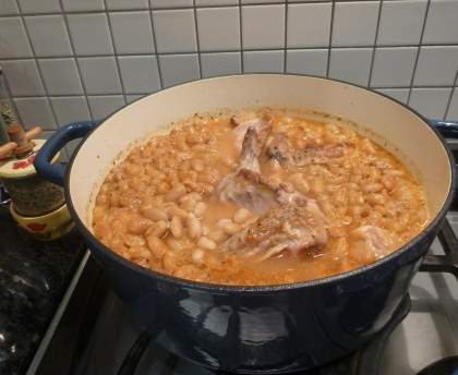 Cassoulet de lapin