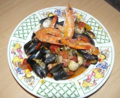 Cataplana aux fruits de mer