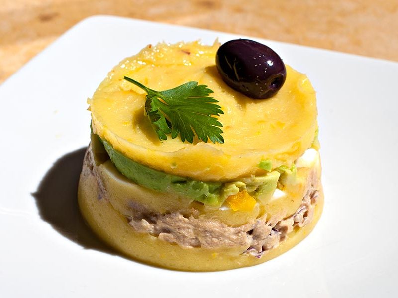 Causa rellena au thon