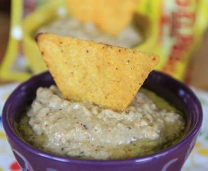 Caviar d'aubergine aux accents mexicains