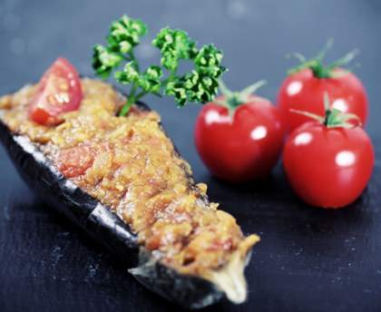 Caviar d'aubergine-tomate