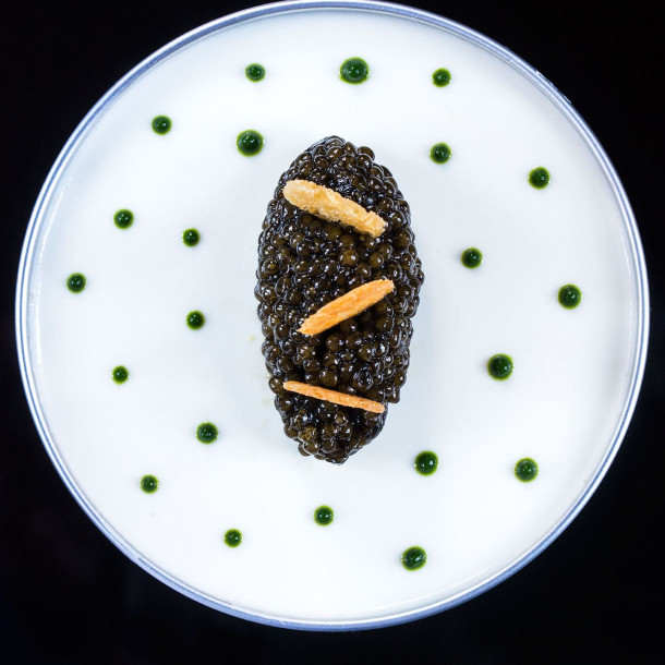 Caviar Kaviari, Haddock et pomme de terre d'Arnaud Lallement