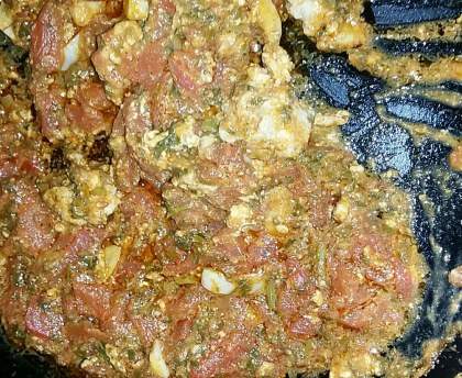 Cervelle de veau à la marocaine