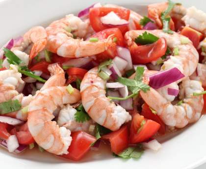Ceviche de crevettes (Equateur)