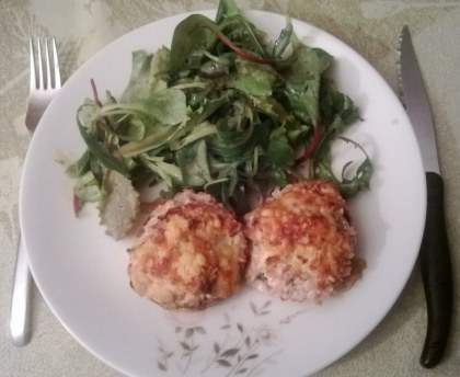 Champignons farcis au boursin et jambon