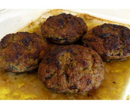 Champignons farcis de mamie Jacotte