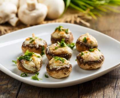 Champignons pour l'apéritif très facile