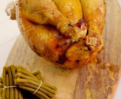 Chapon farci de Noel