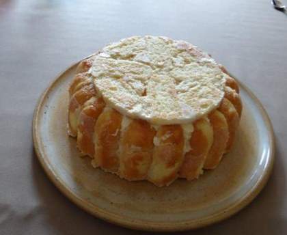 Charlotte à la crème de citron