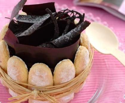 Charlotte à la mousse au chocolat
