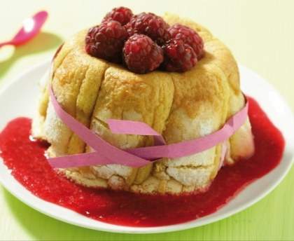 Charlotte aux framboises d'Aurore