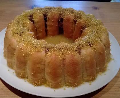 Charlotte chocolat ananas