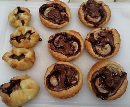 Chausson banane Nutella