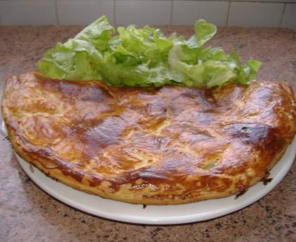 Chausson pommes de terre et chèvre