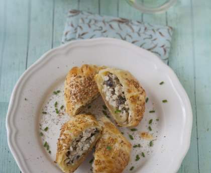 Chaussons au poulet 